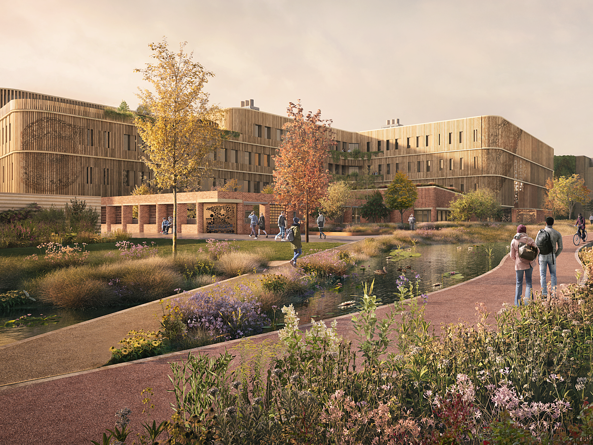 Artist's impression of the new John Innes Centre and Sainsbury Laboratory Buildings